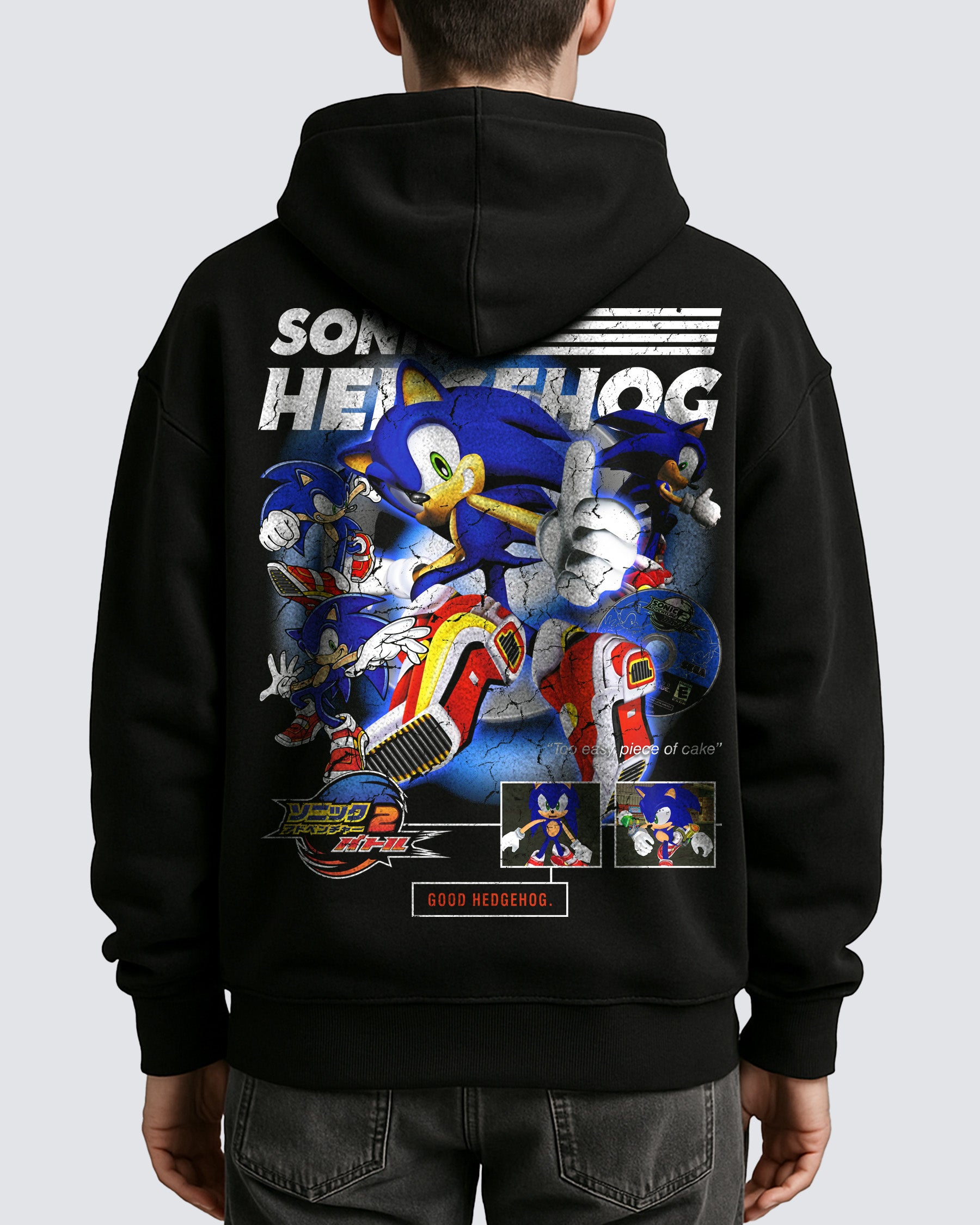 Video Games 'Sonic Adventure 2 Battle: Sonic The Hedgehog' Oversized Hoodie